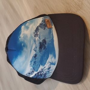 North Face glacier snapback hat